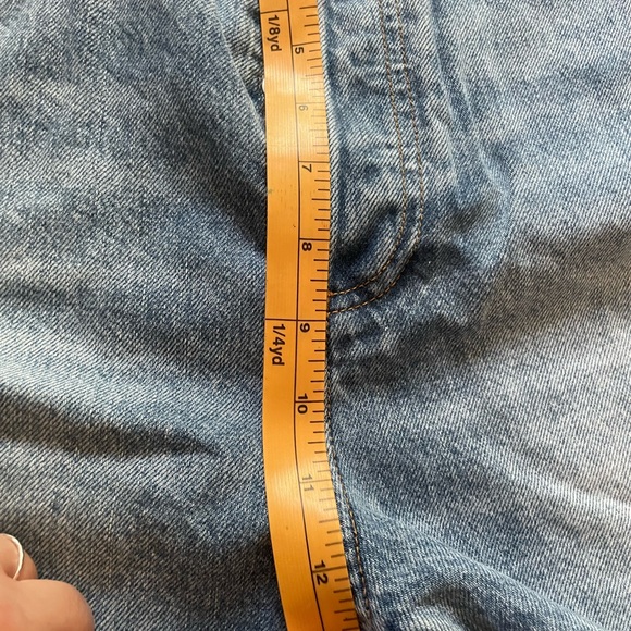 NWT Denim Forum Shorts - Picture 7 of 9